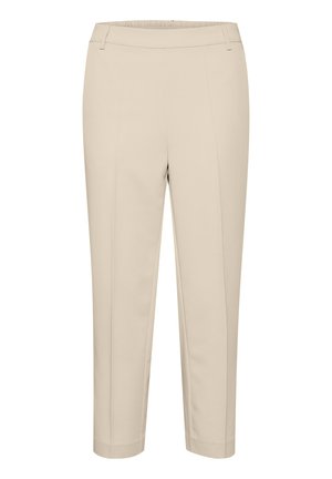 Kaffe SAKURA CROPPED - Pantaloni - antique white