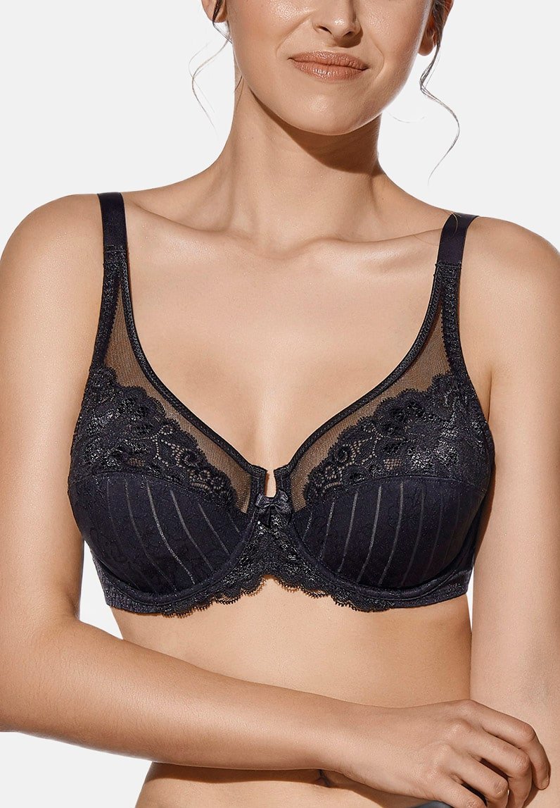 Creaciones Selene MARILUZ - Sujetador con aros - nero