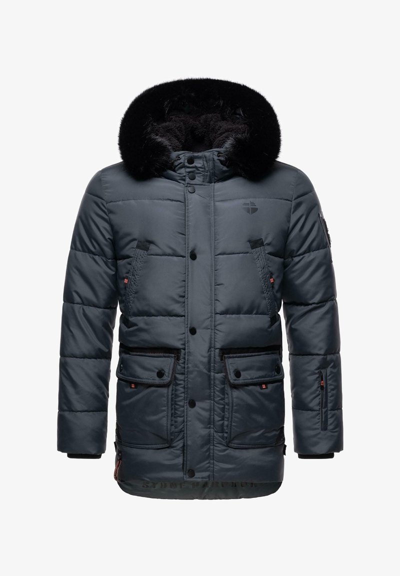 STONE HARBOUR Vinterkappa /-rock - mottled teal