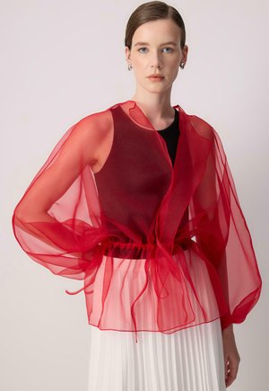 Touché Privé BINDING DETAILED ORGANZE  - Summer jacket - red