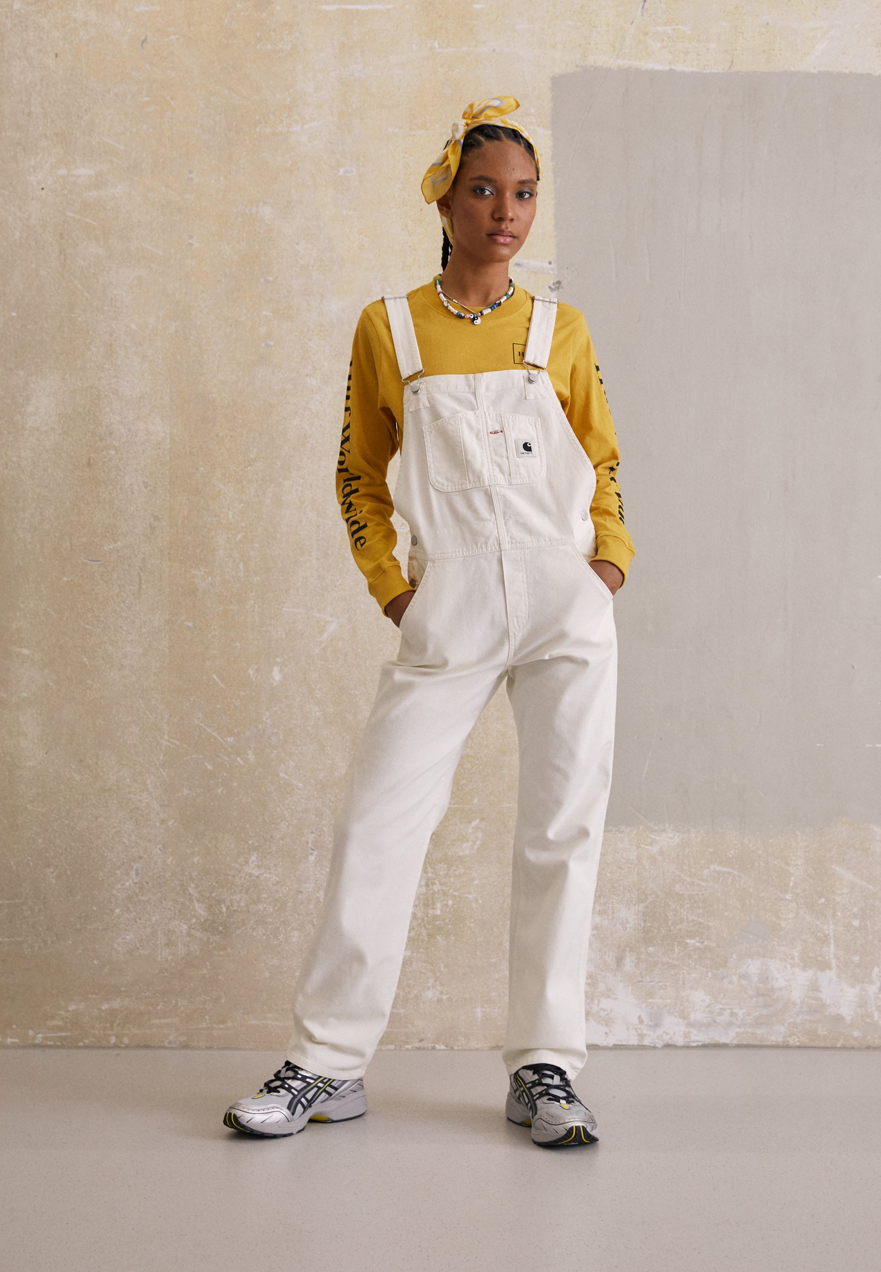 carhartt white carpenter bibs