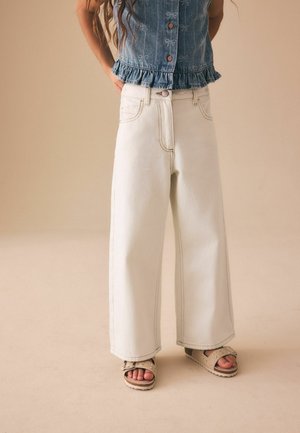 Next, WIDE LEG JEANS.  - REGULAR FIT - Jeans baggy - ecru