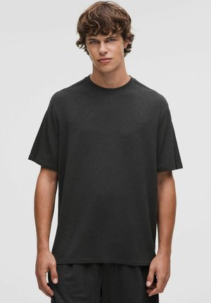BeCalm Relaxed-Fit Short Sleeve - T-Shirt sport - Heathered Black