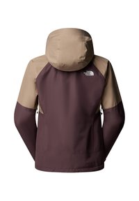 The North Face W DIABLO DYNAMIC ZIP-IN JACKET - Giacca outdoor - mushroom grey tawny qua