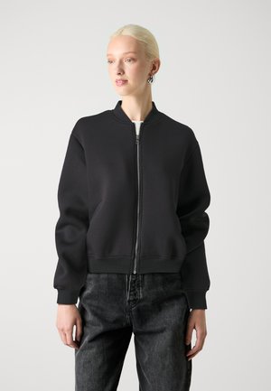 ONLELLIE - Mikina so zipsom - black