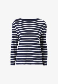 Unausgewählt, blau-weiß gestreift