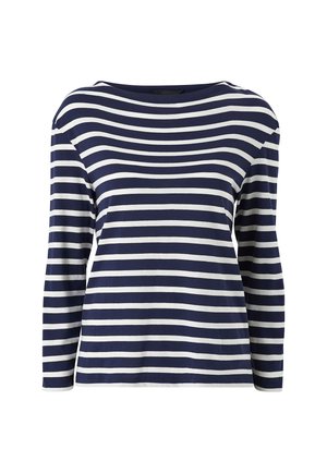 OBERTEIL - Longsleeve - blau-weiß gestreift