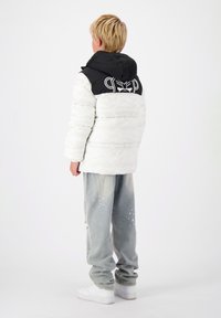 Black Bananas JR. PEEK FREEZE PUFFER  - Winterjas - white