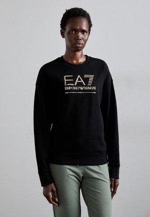 Sweatshirt - black/gold-coloured