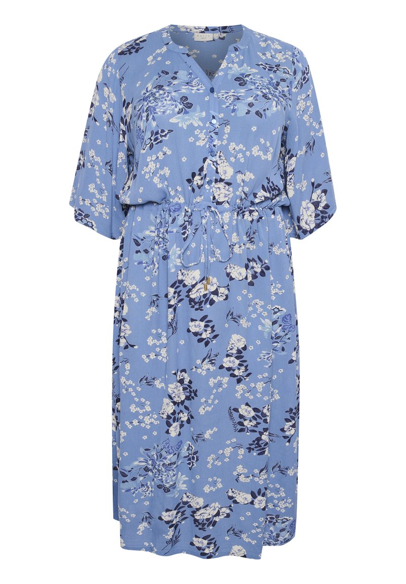 Kaffe Curve Jurk blauw