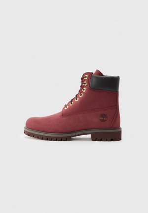 HERITAGE 6 UNISEX - Členkové šnurovacie čižmy - burgundy