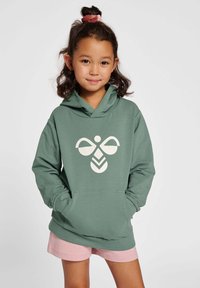 Hummel CUATRO  - Sweat à capuche - laurel wreath