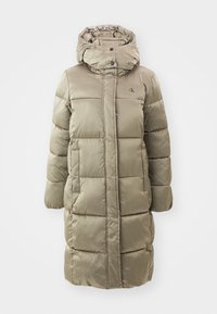 MONOLOGO ND SHINY LONG PUFFER - Talvitakki - brindle