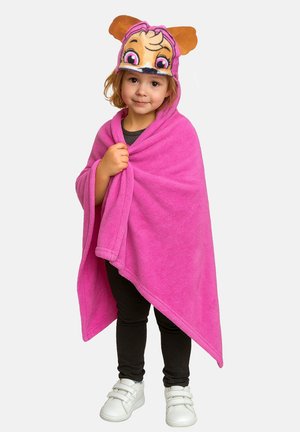Paw Patrol, PAW PATROL SKYE KUSCHELDECKE MIT KAPUZE 100 X 130 CM UNISEX - Baby blanket - pink