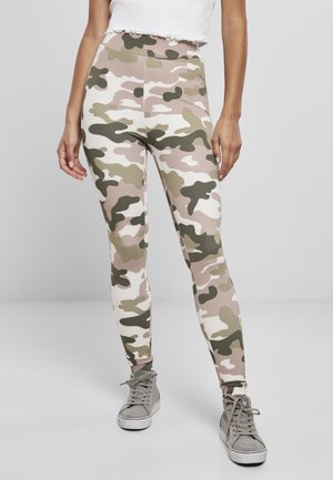 Leggings - Trousers - duskrose camo