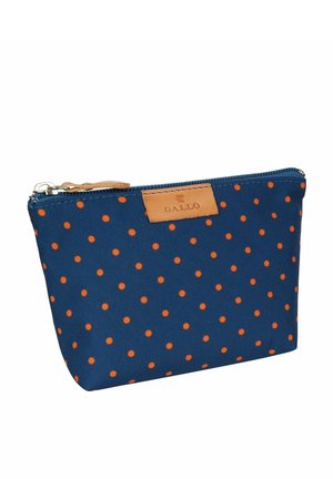 UNISEX A-SHAPE MINI WITH POLKA DOT PATTERN - Kosmetiktasche - royal zucca