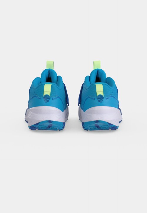 Nike TEAM HUSTLE D 12 UNISEX - Basketball shoes - current blue/barely volt/game royal/barely grape — foto 4