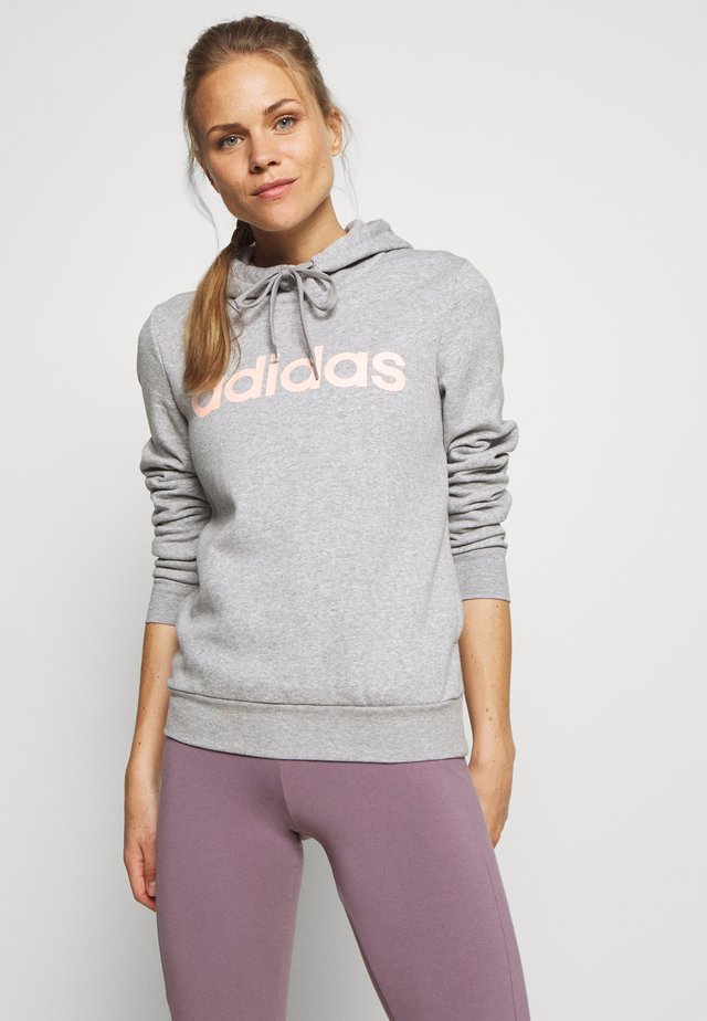 Jersey con capucha - grey/pink