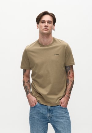 DUNE LOGO SS  - T-shirts basic - aloe