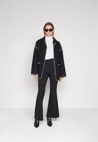 Even&Odd FLARED OTOMANN  - Leggings - black