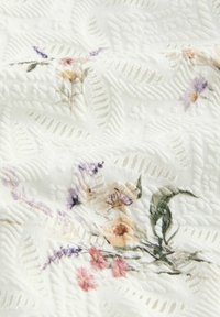 Unselected, white floral lace