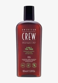 American Crew 3-IN-1 TEA TREE SHAMPOO, CONDITIONER, AND BODY WASH - Gel de ducha