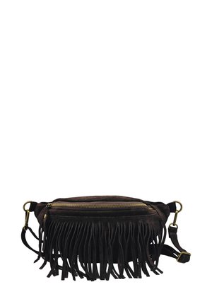 CHIC FRANGE - Sac banane - marron nubuck