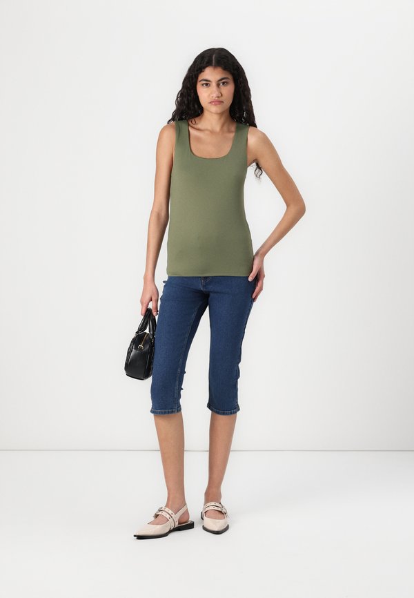 VIKENZA U-NECK TANK REV NOOS - Top - four leaf clover2