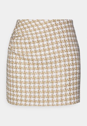 Iro GARNA - Miniszoknya - white/beige