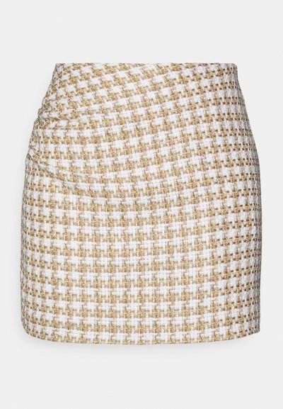 Iro GARNA - Minijupe - white/beige