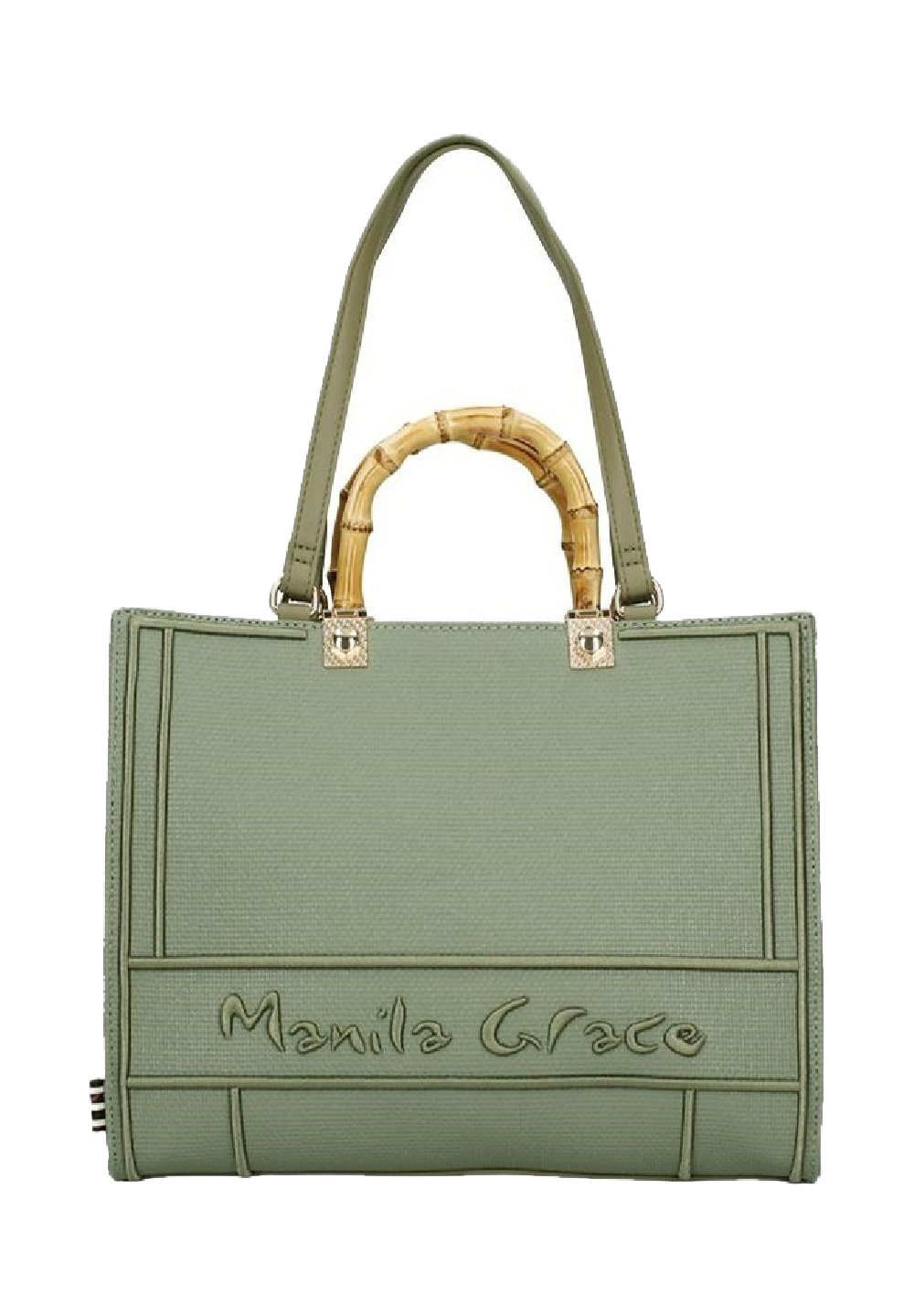 Manila Grace Borsa a mano verde