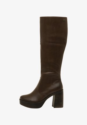 mtng, BOTAS - Bottes à talons hauts - moka