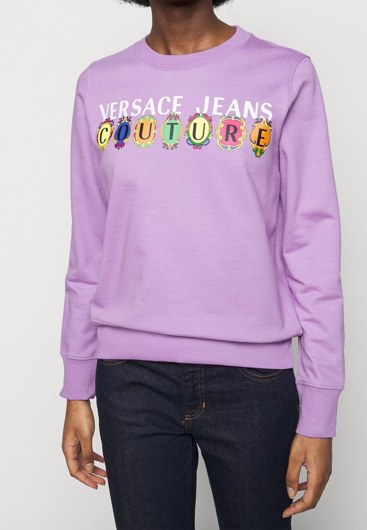Versace Jeans Couture Sweater - lilac/lila - (Pre-owned) - Zalando.nl