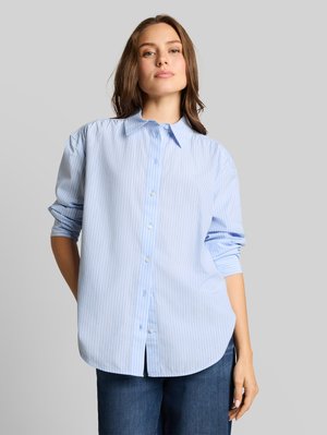 TOM TAILOR Hemdbluse - mid blue white stripe