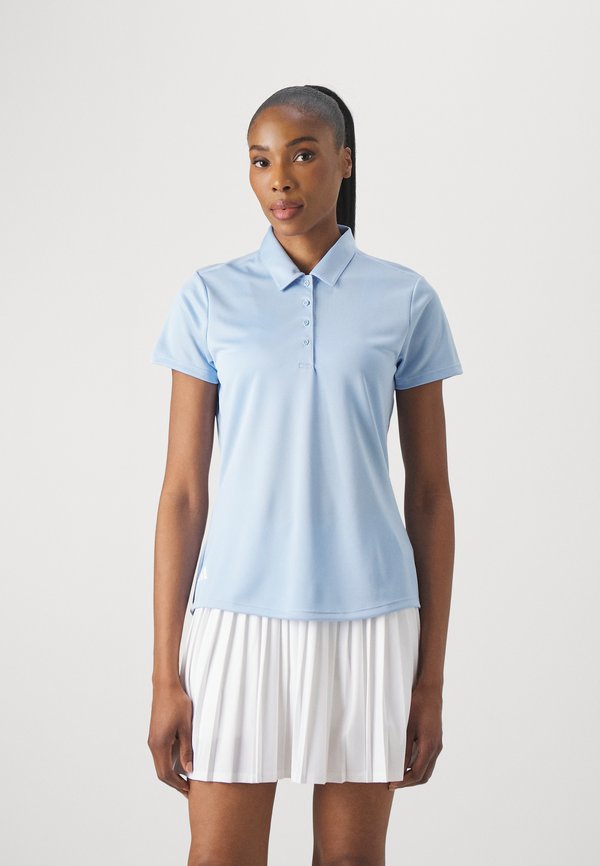 WOMEN'S SOLID PERFORMANCE SHORT SLEEVE - Polo shirt - clear sky