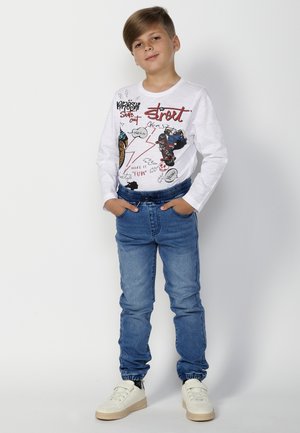 Vaqueros slim fit - azul med   medium blue