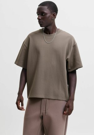 Jack & Jones JCOLEGACY SCUBA TEE SS CN - T-Shirt basic - brown