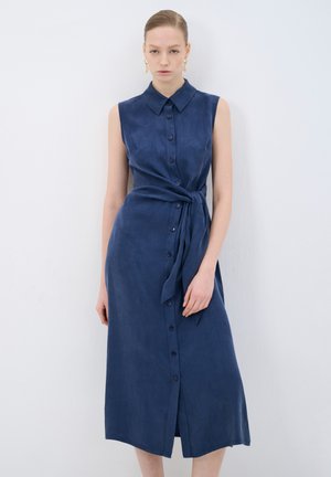 Shirt dress - navy blue