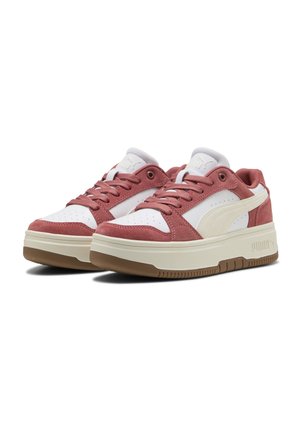 REBOUND FEMME LOW SD - Chaussures fitness - white-frosted ivory-exotic red