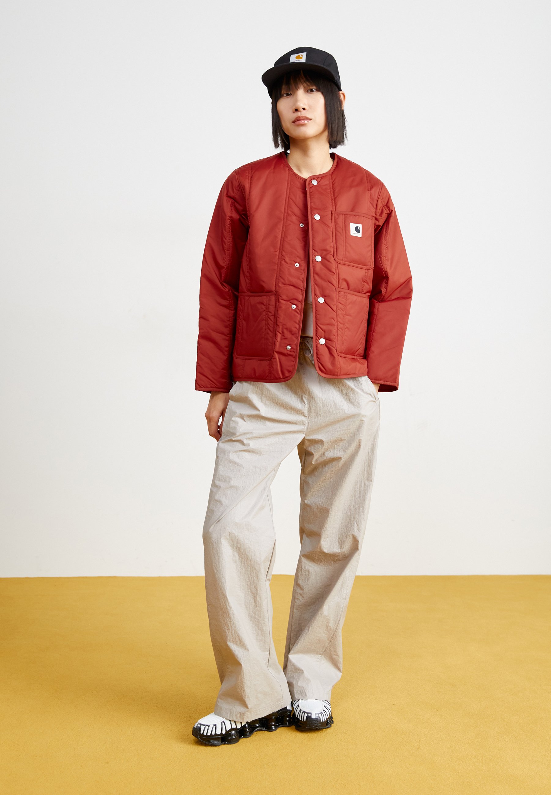 Carhartt WIP KYLA LINER - Light jacket - vermillion/light