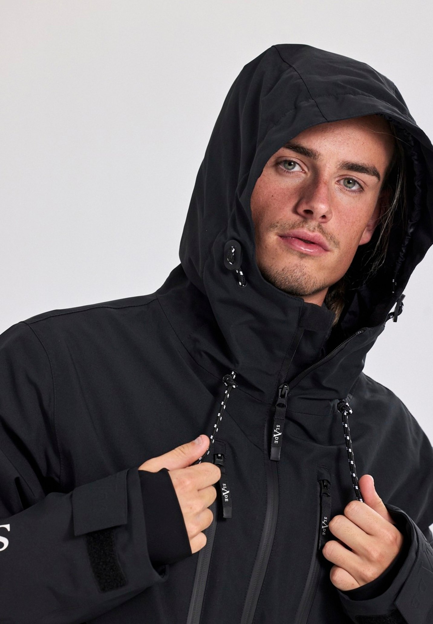 Slade ASPEN INSULATED SHELL JACKET - Giacca da snowboard - black