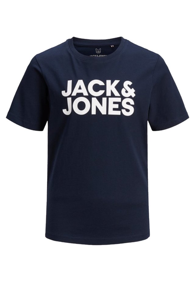 JJECORP LOGO TEE CREW NECK - T-shirt print - navy blazer