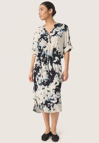 Soaked in Luxury - ZAYA - Jurk - black cloud print Miniatuurafbeelding 1