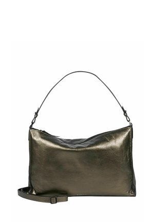 CREASED CRYSTAL SCHULTER - Handbag - gun metal