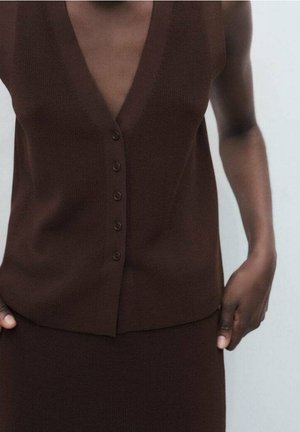 Veste sans manches - brown