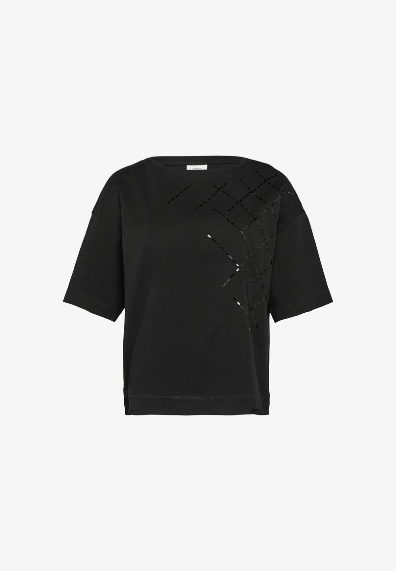 s.Oliver Black Label T-Shirt Donna Rosa Traforata (IT 42, EU 38 s.Oliver Black Label T-Shirt Donna Rosa Traforata (IT 42, EU 38