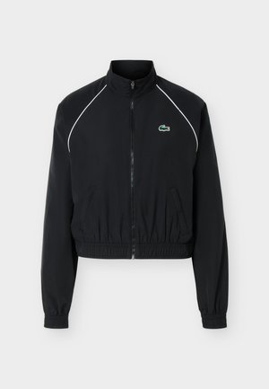 Lacoste Sport, Trainingsjacke - black/white