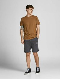 Jack & Jones SHARK - Shorts - dark grey melange