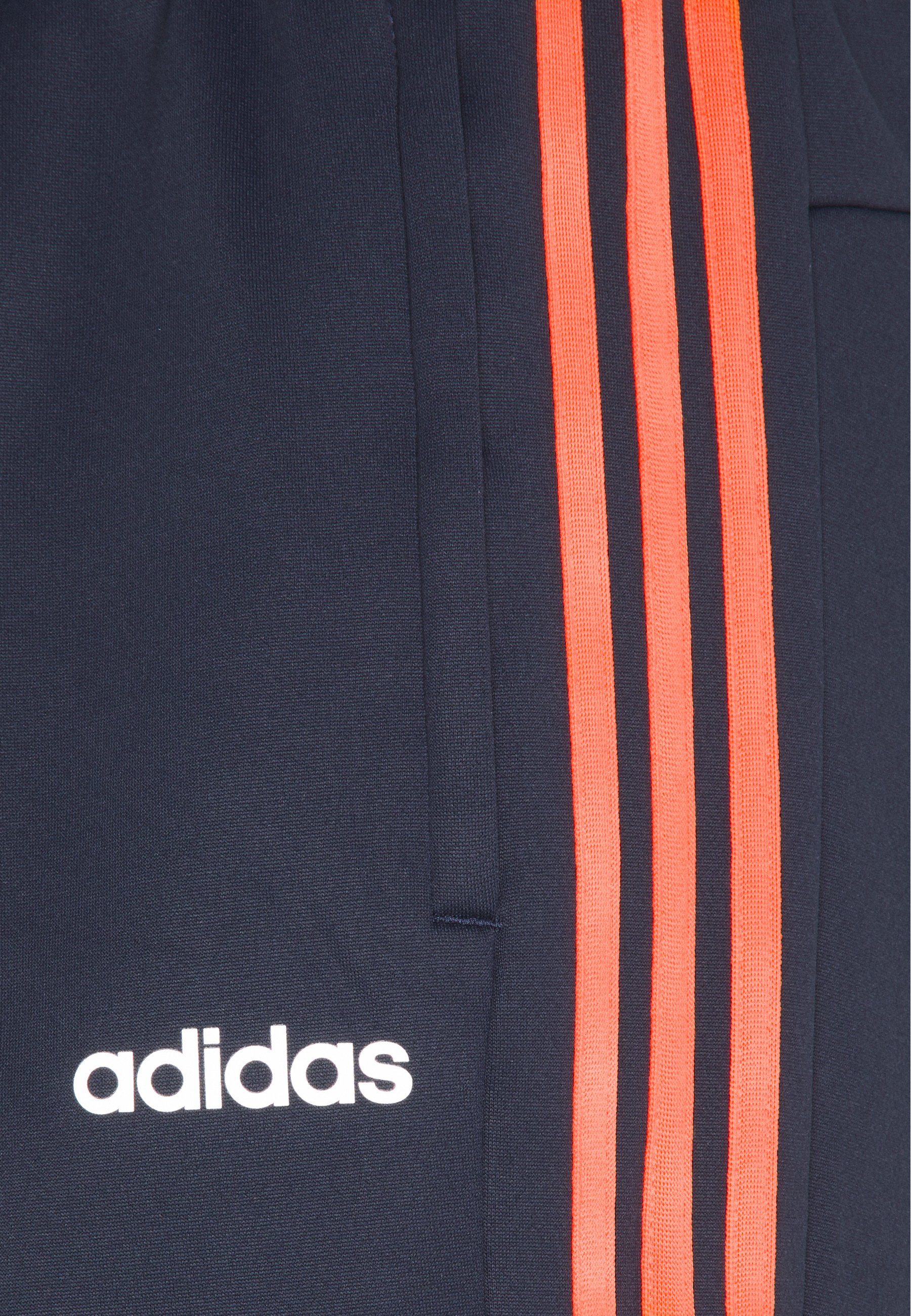 purple and orange adidas tracksuit