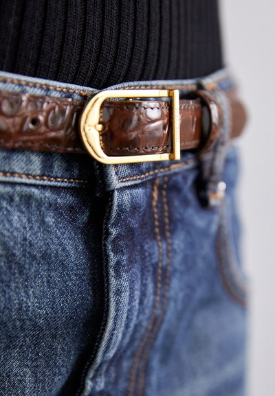 Zadig & Voltaire RISE EMBOSSED - Curea - dark brown